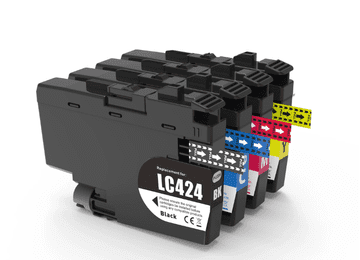 TiskajPoceni Komplet Brother LC462XL BK + LC462XL C,Y,M za MFC-J2340DW, MFC-J3540DW, MFC-J3940DW zamjenske tinte BK,C,Y,M
