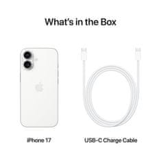 Apple Mobilni telefon iPhone 17, 256 GB, bijeli (MG6K4SX/A)