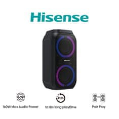 Hisense Stereo zvučnik za zabave Party Rocket 160