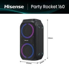Hisense Stereo zvučnik za zabave Party Rocket 160