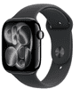 Apple Watch Series 11 pametna ura, GPS, 46mm, + pašček, črn (Jet Black) (MEUW4WF/A)