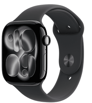 Apple Pametni sat Watch Series 11, GPS, 42 mm, + remen, Jet crna (MEQT4WF/A)