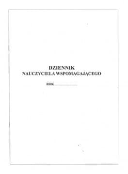 Dnevnik učitelja podrške A4 formata