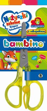 St.Majewski BAMBINO školske škare za ljevake s odbojnikom