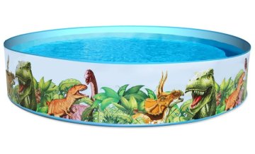 Bestway Bazen za proširenje s dinosaurima 244x46 cm 55001