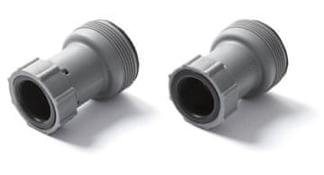 Bestway Redukcijski adapteri za crijeva 38/32 mm konektori 2 kom 58236