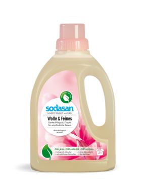 Sodasan Płyn do prania wełny i tkanin delikatnych MAGNOLIA