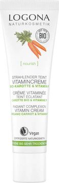 LOGONA [NOURISH] Vitaminska krema za uravnoteženje tonusa s organskom mrkvom i vitaminom F