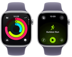 Apple Pametni sat serije 11, GPS, 42 mm, + remen M/L, ljubičasta (Purple Fog) (MEU74WF/A)