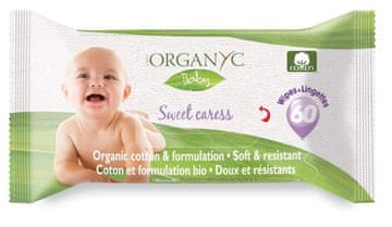 Organyc Vlažne maramice od organskog pamuka za djecu i bebe 60 kom.
