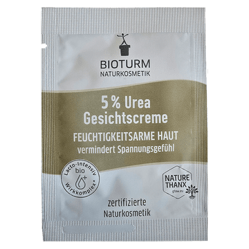 BIO BIOTURM Hidratantna krema za lice s ureom 5% 3 ml
