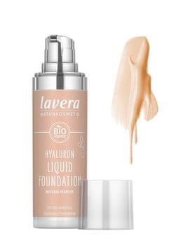 Lavera tekući puder s hijaluronskom kiselinom NATURAL IVORY 01