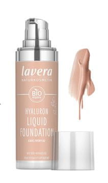 Lavera tekući puder s hijaluronskom kiselinom COOL IVORY 02