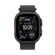 Apple Pametni sat Watch Ultra 3, GPS + Cellular, 49 mm, crni, Ocean Band remen, crni