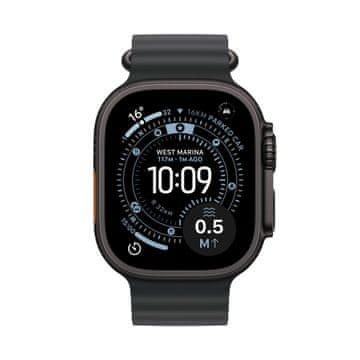 Apple Pametni sat Watch Ultra 3, GPS + Cellular, 49 mm, crni, Ocean Band remen, crni