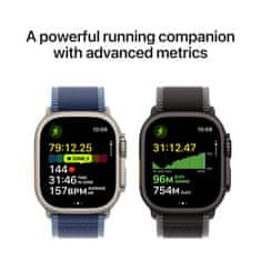 Apple Pametni sat Watch Ultra 3, GPS + Cellular, 49 mm, crni, Ocean Band remen, crni