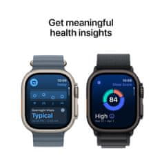 Apple Pametni sat Watch Ultra 3, GPS + Cellular, 49 mm, bež, Trail Loop remen, plava - M/L