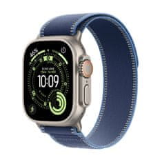 Apple Pametni sat Watch Ultra 3, GPS + Cellular, 49 mm, bež, Trail Loop remen, plava - M/L