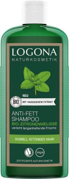 LOGONA Šampon s organskim matičnjakom za masnu kosu