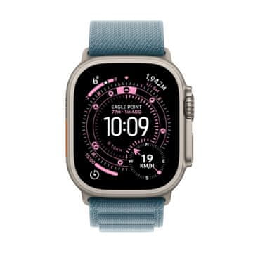 Apple Pametni sat Watch Ultra 3, GPS + Cellular, 49 mm, bež, remen Alpine Loop, plava - M