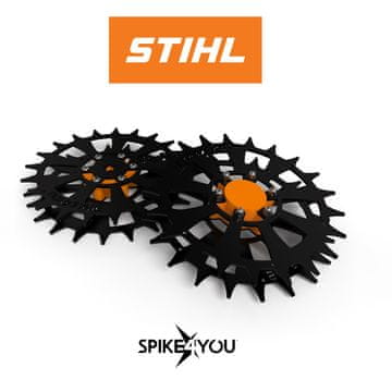 Kotači za robotsku kosilicu STIHL RMI 422, VIKING MI 422, nehrđajući čelik 3mm