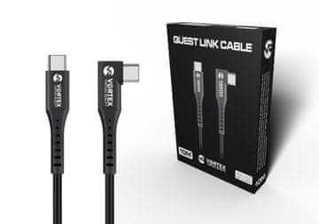 Ortex Kabel od 10 m od VortexVR USB-C do Meta Quest Linka | do Quest 3S Quest 3 Quest 2