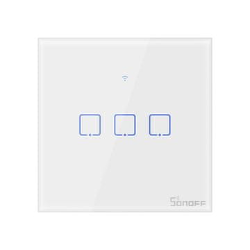 Sonoff Dotykni WiFi svjetlo prekidač Sonoff T1 EU TX (3 kanala) s RF 433MHz