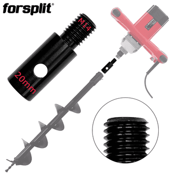 FOR Adapter za električnu mješalicu M14 na bušilicu za tlo Ø 20 mm