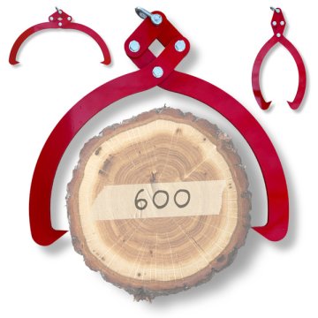 FOR CK600 hvataljka za drvo / kliješta / samoblokirajuća kliješta / HDS / 600 mm