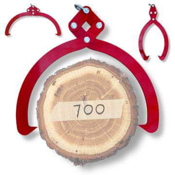 FOR CK700 hvataljka za drvo / kliješta / samoblokirajuća kliješta / HDS / 700 mm