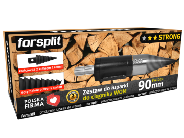 FOR Razdjelnik svrdla 90 mm za traktor / komplet ZW2P-090K2