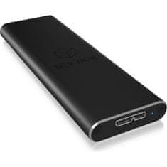 IcyBox IB-183M2 kućište za 1x M.2 SATA SSD s USB 3.0 sučeljem