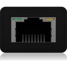 IcyBox IB-HUB1419-LAN USB-A/C mrežna kartica i 4-portni HUB