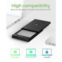 IcyBox IB-200T-C3 USB-C 3.2 kućište za 2,5" HDD i SSD diskove