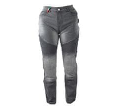 Cappa Racing Džíny moto dámské SENNA šedé 36/32 - XL
