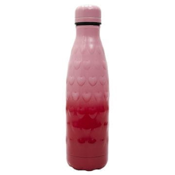 Intesi Termo boca u obliku srca, ružičasto-crvena, 500 ml