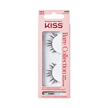 KISS KAR02C Bare Collection super tanke umjetne trepavice u trakama, 1 par