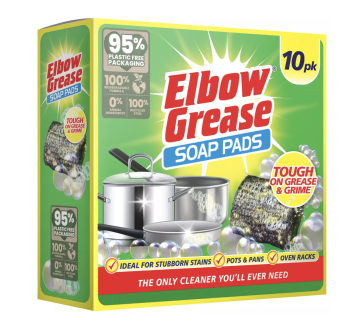 Elbow Grease Spužve za pranje posuđa sa sapunom Elbow Grease Soap Pads, 10 komada