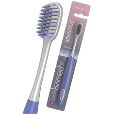 BIOMED Meka četkica za zube s himalajskom soli Sensitive Pink Biomed 1 kom