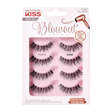 KISS Umjetne trepavice Blowout Pixie x4 02