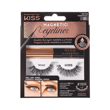 KISS Magnetne trepavice Tempt + Liner