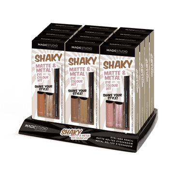 MAGIC STUDIO SHAKY KIT set za šminkanje očiju, olovka + sjenila