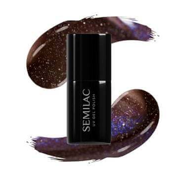 Semilac Lakir za nokte s pigmentom AI Brown #827 Semilac 7 ml