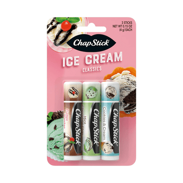 ChapStick Ice Cream Classics hidratantni balzam za usne , pakiranje od 3 komada