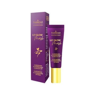 FARMONA Farmona Lip Glow maska za usne s vitaminom E, bademovim uljem i shea maslacem 12 ml