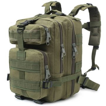 Vojni taktički turistički ruksak 35l survival mix30 zeleni