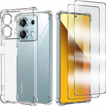 Etui anti shock za Xiaomi Redmi Note 13 Pro 5g + 2x staklo