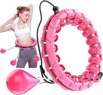 Hulahop s opterećenjem za mršavljenje, modularni fitness + preskakanje užeta