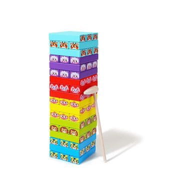 Drvena slagalica - šarena Jenga