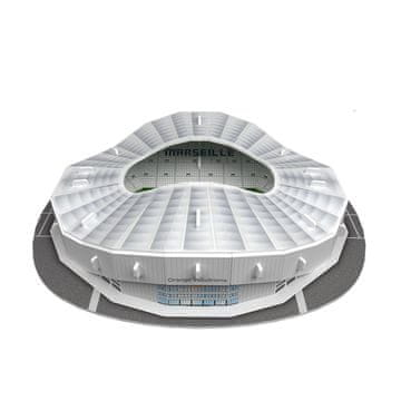 Stadion za mali nogomet - VELODROM - Olympique Marseille FC - 3D Puzzle 33 dijela
